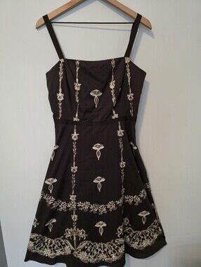 Loft Sequin Embroidered Mini Dress